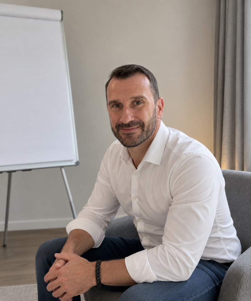 Henrik Andreas im Coachinggespräch in Hamburg